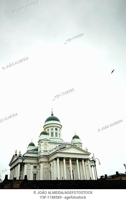 Helsinki Cathedral on a winter day