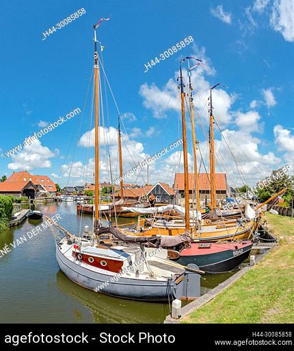 Historic shipbuilding yard, Workum, Friesland, Netherlands