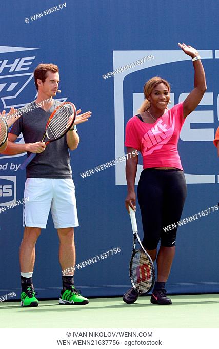 2014 Arthur Ashe Kids' Day - Show Featuring: Andy Murray, Serena Williams Where: Queens, New York, United States When: 24 Aug 2014 Credit: Ivan Nikolov/WENN