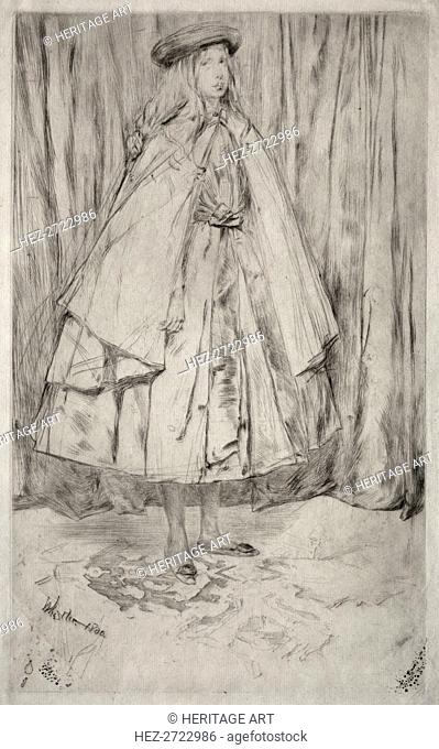 Annie Haden, 1860. Creator: James McNeill Whistler (American, 1834-1903)