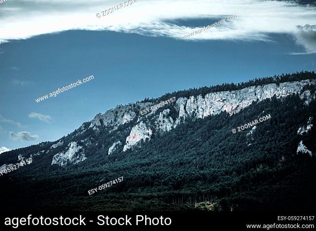 Summer in lower austria near the mountain hohe wand