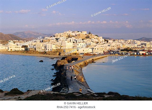 Hora main town, Naxos, Cyclades Islands, Greece, Europe