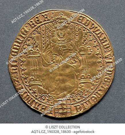 Sovereign of Thirty Shillings, 1550-1553. England, Edward VI, 1547-1553. Gold