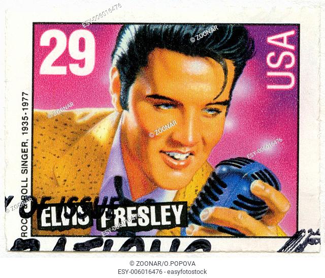 USA - 1993: shows Elvis Presley, American Music Series