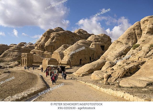 Djin Blocks in Petra, Jordan, Asia