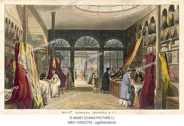 The 1st department Store was opened in 1796 when Harding, Howell & Co converted a London townhouse into a departmented shop which even included a restaurant