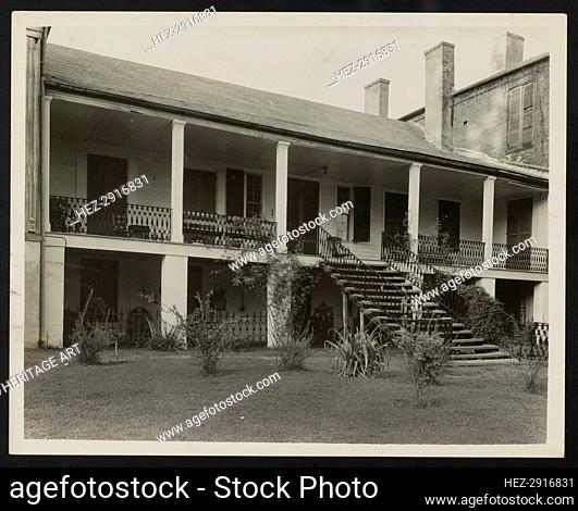 Richmond, Natchez, Adams County, Mississippi, 1938. Creator: Frances Benjamin Johnston