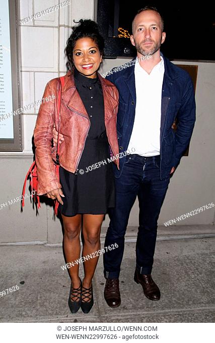 Opening night for Fool For Love at the Samuel J. Friedman Theatre - Arrivals. Featuring: Rebecca Naomi Jones, Guest Where: New York City, New York