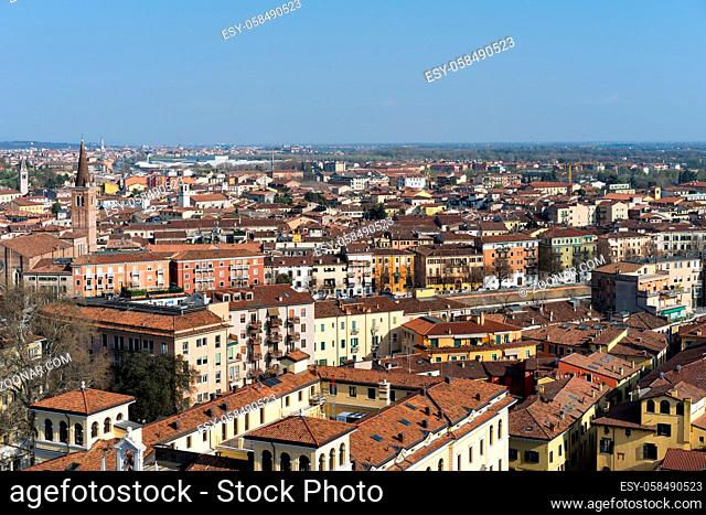 View of Verona from the Lamberti Tower