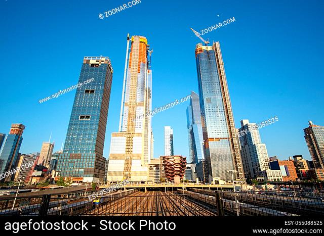 An image of some New York high rise buildings
