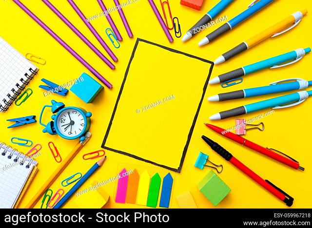 Flashy School And Office Supplies, Bright Teaching And Learning Collections
