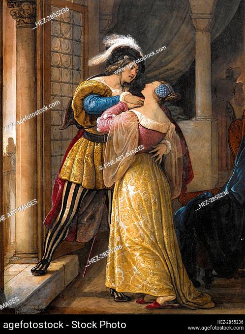 Romeo and Juliet, before 1881. Creator: Hayez, Francesco (1791-1882)