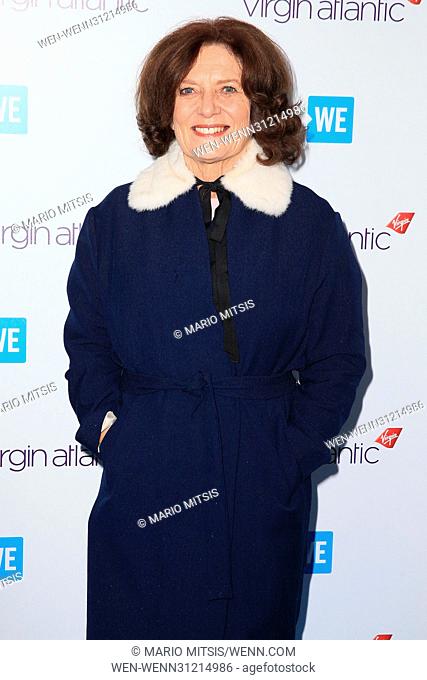 The WE Day UK held at the SSE Arena, Wembley - Arrivals Featuring: Margaret Trudeau Where: London, United Kingdom When: 22 Mar 2017 Credit: Mario Mitsis/WENN