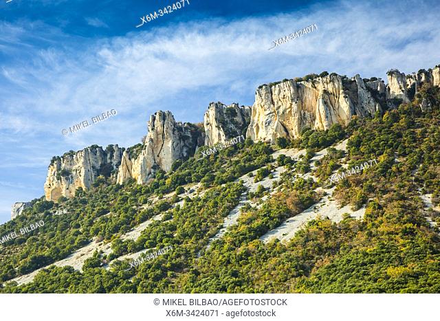 Loquiz Sierra. Tierra Estella county. Navarre, Spain, Europe