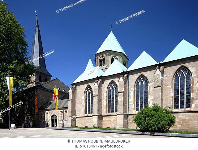 Essener Muenster, cathedral, Essen, Ruhrgebiet region, North Rhine-Westphalia, Germany, Europe