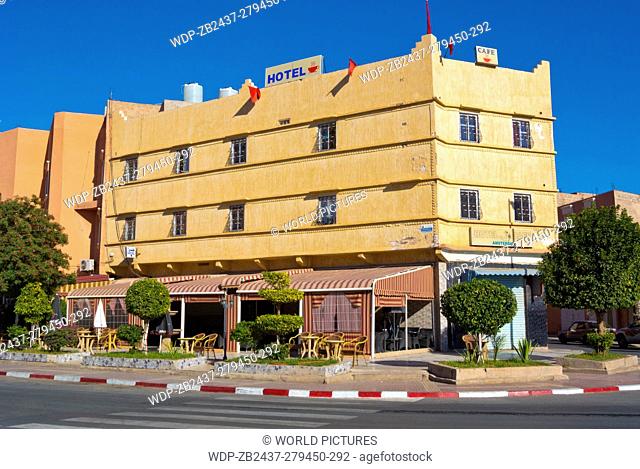 Hotel Astoria, across from bus station, Guelmim, Oued Noun, southern Morocco, northern Africa