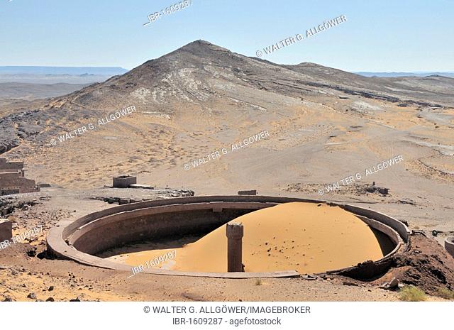 Abandoned lead mine, Erg Chebbi, Morocco, Africa