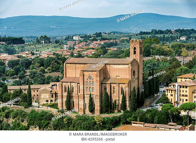 Basilica of San Domenico, Siena, Tuscany, Italy