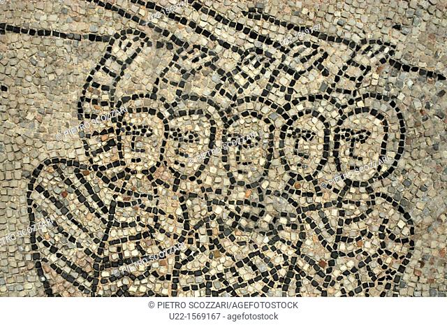 Ravenna (Italy): mosaic at Basilica di San Giovanni Evangelista