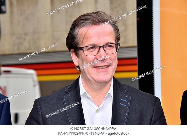 Christoph Kuckelkorn, president of the festival committee of the Cologne Carnival, photographed during the presentation of the campaign for considerate...