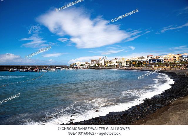 Strand, Playa San Juan, Playa de San Juan, Provinz Santa Cruz de Tenerife, Westküste, Teneriffa, Kanarische Inseln, Spanien, Europa