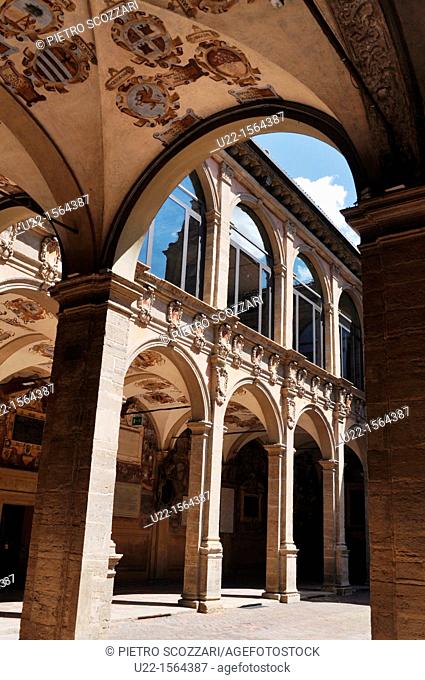 Bologna (Italy): Palazzo dell’Archiginnasio