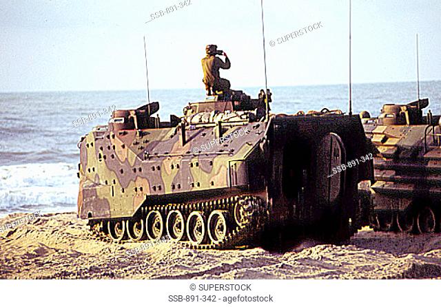US Marine Corps Amphibious Assault Vehicle